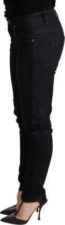 Acht Washed Low Waist Skinny Womens Trouser