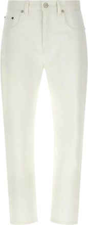 Victoria Beckham Jeans dritti a vita alta - Bianco