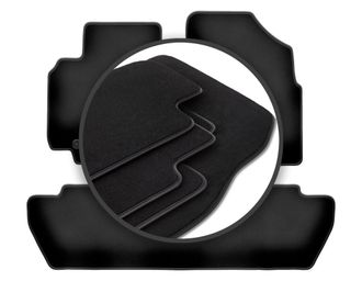 OEM Alfombrillas Premium Para: Citroen Berlingo Ii Kombivan, Multiespacio, 5 Plazas (2008-2018)