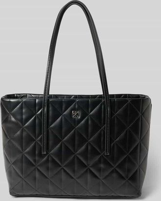 Calvin Klein Tote Bag mit Logo-Detail Modell Quilted in Black, Größe 1