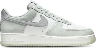 Nike Mens Air Force 1 07 LV8 Remix - Basketball Shoes - Light Silver / Light Pumice Size 10.0