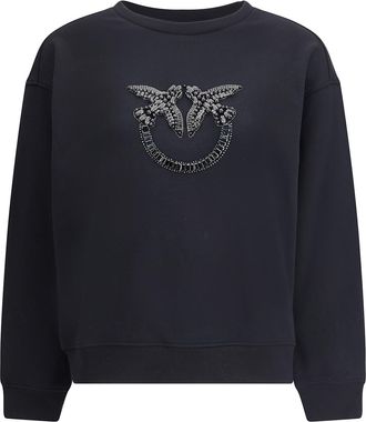 Pinko Embroidered Logo Sweatshirt