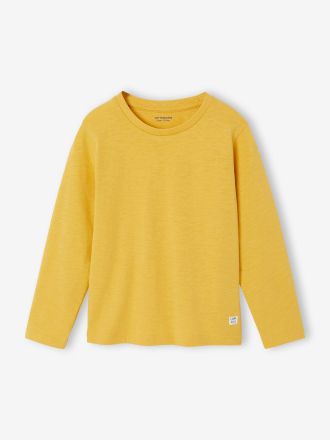 Vertbaudet Jungen Langarmshirt hellgelb