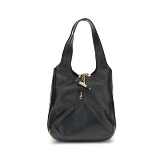 Chlo&eacute; Black Buffalo Leather Shoulder Womens Bag