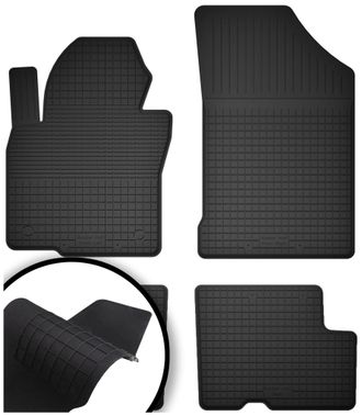 OEM Alfombrillas De Goma Para: Dacia Dokker Monovolumen (2013-)