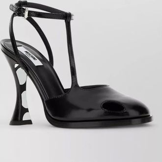 Moschino leather mules