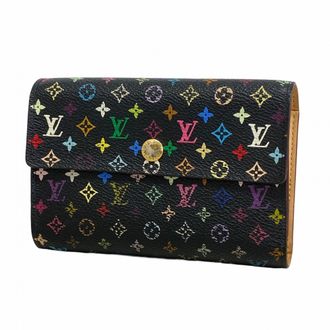 Louis Vuitton Noir Wallet (Tri-Fold) (Pre-Owned)