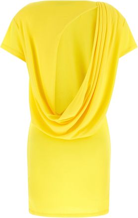 Jacquemus Womens Bicolor Viscose Short Dress