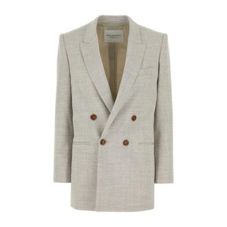 Philosophy di Lorenzo Serafini Dames, Mantels, Grijs, Maat: XS Katoen