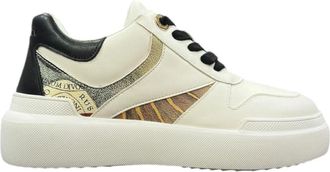 Gattinoni Witte lage sneakers - Dames - Sneakers - Wit - 39 EU - Schoenen