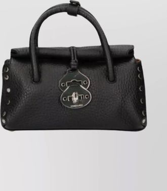 Zanellato mini leather handbag structured shape