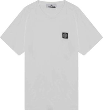 Stone Island T-shirt - Heren - T-shirts - Wit - XL - Tops
