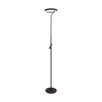 Lucide L&aacute;mpara de suelo de metal con 1 led integrado, negro
