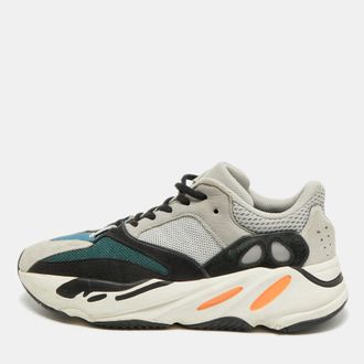 adidas Boost 700 Size 44 Multicolor Mesh Suede Wave Runner Low Top Sneakers