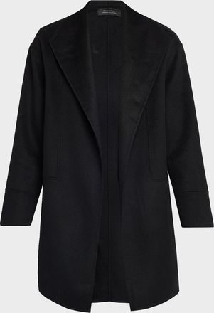 Neiman Marcus Double-Face Cashmere Cardigan