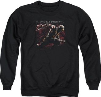 Gildan Mortal Kombat X Scorpion Lunge Adult Crewneck Sweatshirt