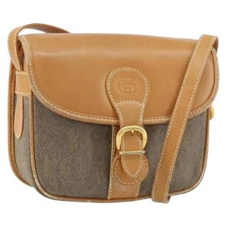 Gucci Borsa a tracolla vintage in tela Pre-owned - - Pre-owned - Donna - Beige - ONE SIZE