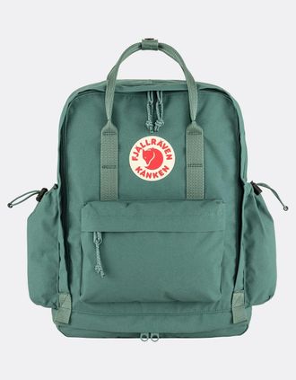 Fj&auml;llr&auml;ven Womens Fjallraven Kanken Outlong Unisex Backpack - Frost Green 664 - Blue - Size: ONE size