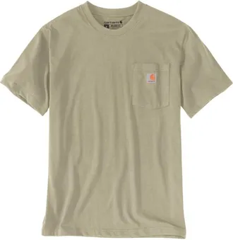 Carhartt Work in Progress Workw Pocket S/S T-Shirt f&uuml;r Herren | oliv
