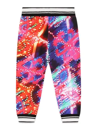 Dolce & Gabbana Multicolor Cotton Trousers - Multicolor