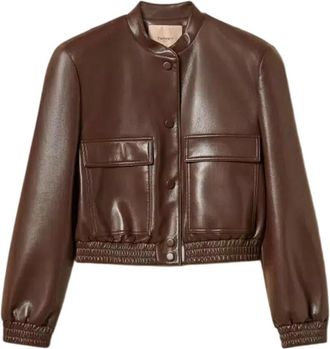 Twinset Donna, Giacche, Marrone, S, new