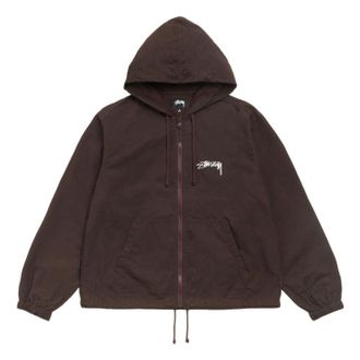 St&uuml;ssy Waxed Cotton Beach Shell Brown 115951-BROW