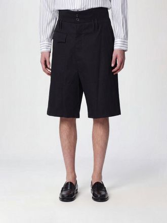 Namacheko High-Waisted Tailored Cotton Shorts with Belt Loops