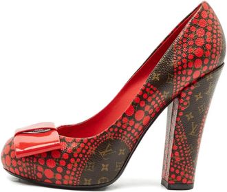Louis Vuitton Pumps a pois Louis Vuitton x Yayoi Kusama - Rosso