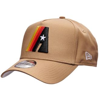 New Era Mens Houston Astros Astros 9Forty A Frame Cap - Khaki/White