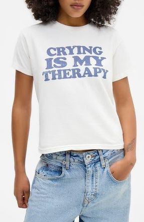 BDG Therapy Cotton Graphic T-Shirt in White at Nordstrom Rack, Size X-Small/small