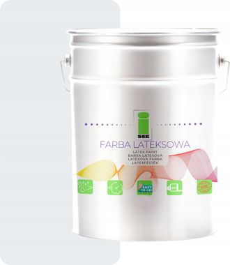 OEM Pintura De L&aacute;tex Para Paredes, Blanca Con Reflejos Azulados, 5 Litros, Tienda De F&aacute;brica