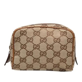 Gucci Pre-owned Bags, female, Beige, Size: ONE SIZE Pre-owned Coin Pouch