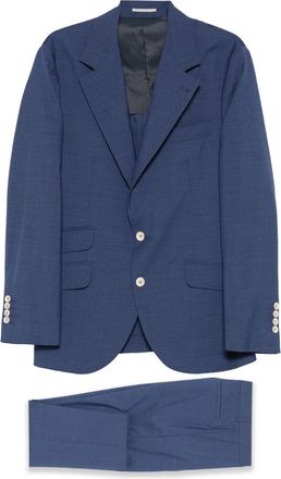 Brunello Cucinelli Wool Single-Breasted Suit-Uomo