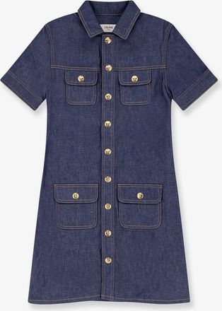 Celine Vestito/Chemisier mini in denim - CELINE - gender_Woman