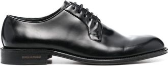 Dsquared2 leather Derby shoes - men - Calf Leather/Calf Leather/Calf Leather - 43.5 - Black