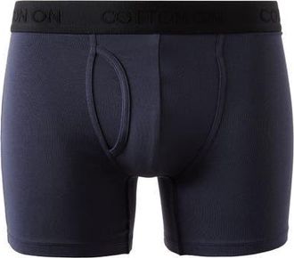 Cotton On Mens Mens Organic Cotton Boxer Brief in Navy at Nordstrom, Size Xx-Large