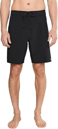 Rvca VA Trunk Solid Mens Swimwear Black 2 : 36, Polyester/Elastane