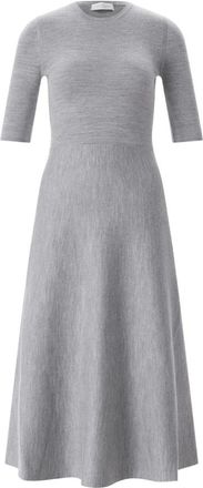Gabriela Hearst Maxi Jurk - Dames - Maxi kleedjes - Grijs - S - Wol - Kleedjes