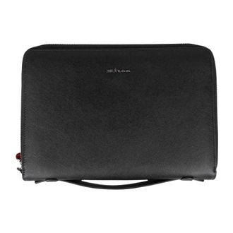 Kiton Wallets & Cardholders, male, Black, Size: ONE SIZE Document Holder Classic Textured