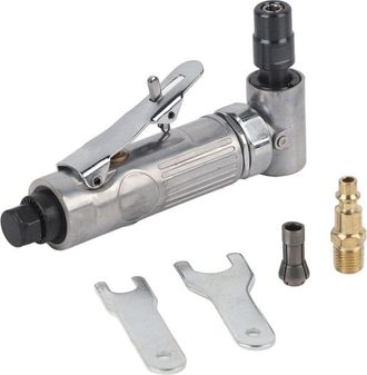 OEM Amoladora Angular Neum&aacute;tica Industrial De 90&deg;, Kit De Herramientas De Lijado, Amoladora De Goma, Amoladora Angular Neum&aacute;tica De 90 Grados, Mini Herram