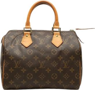 Louis Vuitton Pre-owned Speedy 25 - Dames - Vintage Handtas - Bruin - ONE Size - Vintage