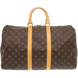 Louis Vuitton Brown Monogram Monogram Boston Bag (Pre-Owned)