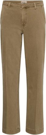 MY ESSENTIAL WARDROBE Pantaloni dritti - - Trousers - Donna - Verde - XS L30