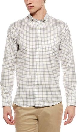 Scott Barber Prep Twill Pane Shirt