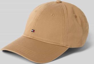 Tommy Hilfiger Basecap aus reiner Baumwolle in Beige, Größe 1