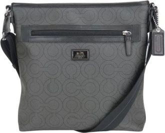Coach Borsa a spalla Pre-owned - - Pre-owned - Uomo - Grigio - ONE SIZE