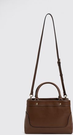 Twinset Mini borsa a mano in pelle sintetica con doppio manico e tracolla