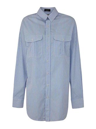 Wardrobe.NYC Wardrobe. NYC Shirt Dress Mini