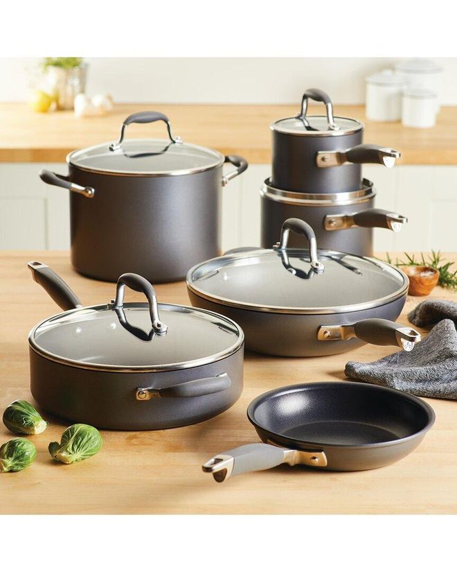 Anolon Advanced Home Hard Anodized 11-pc. Cookware Set - Thumbnail 3