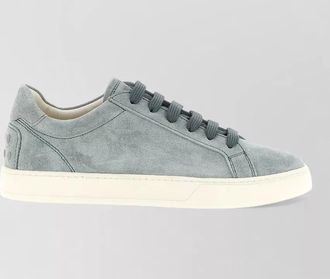 Tod's cassetta sneakers round toe rubber sole